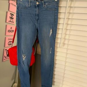 Hollister Blue Denim Jean. Size 5 Short